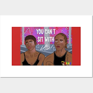 You Can't Sit With Us || Leroy & Coco Posters and Art